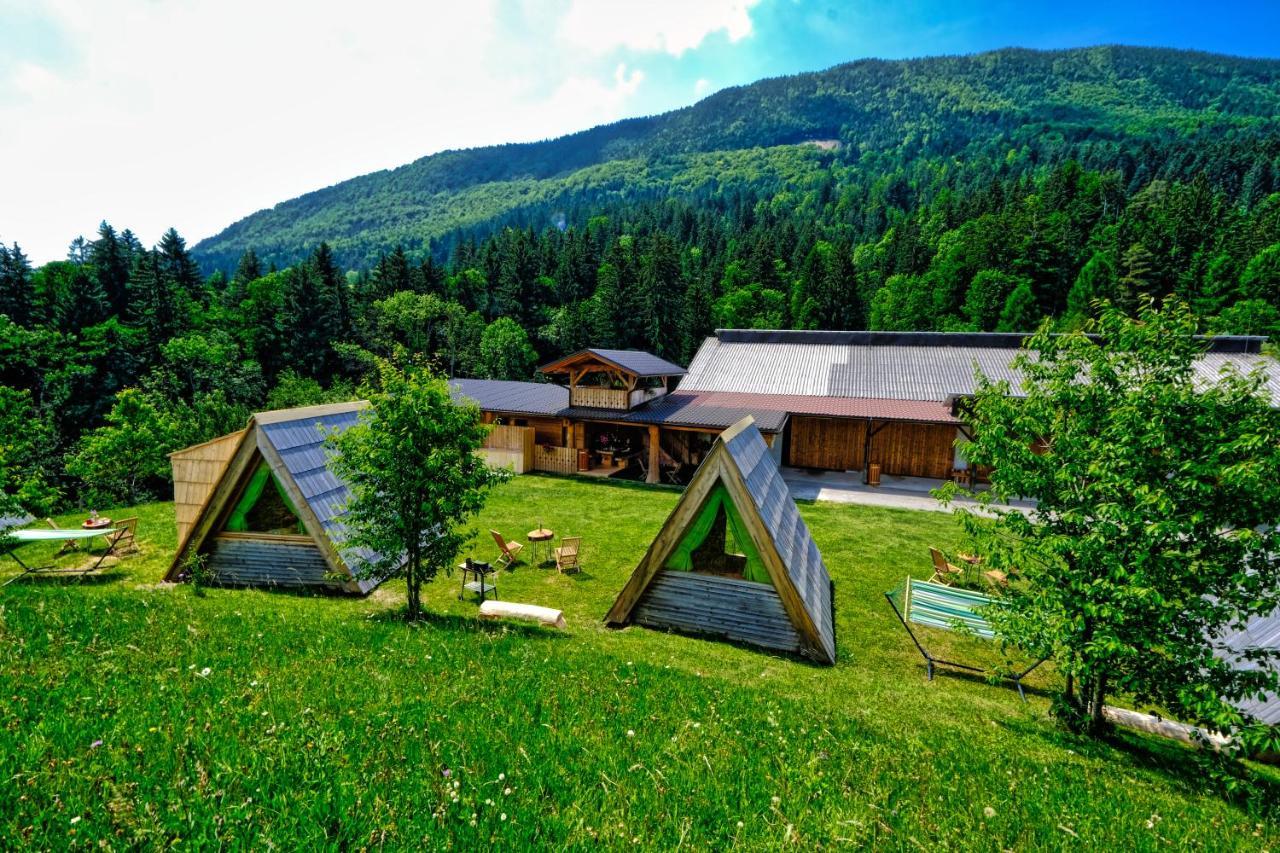 Hotel Glamping Brodej Vitanje Exterior foto
