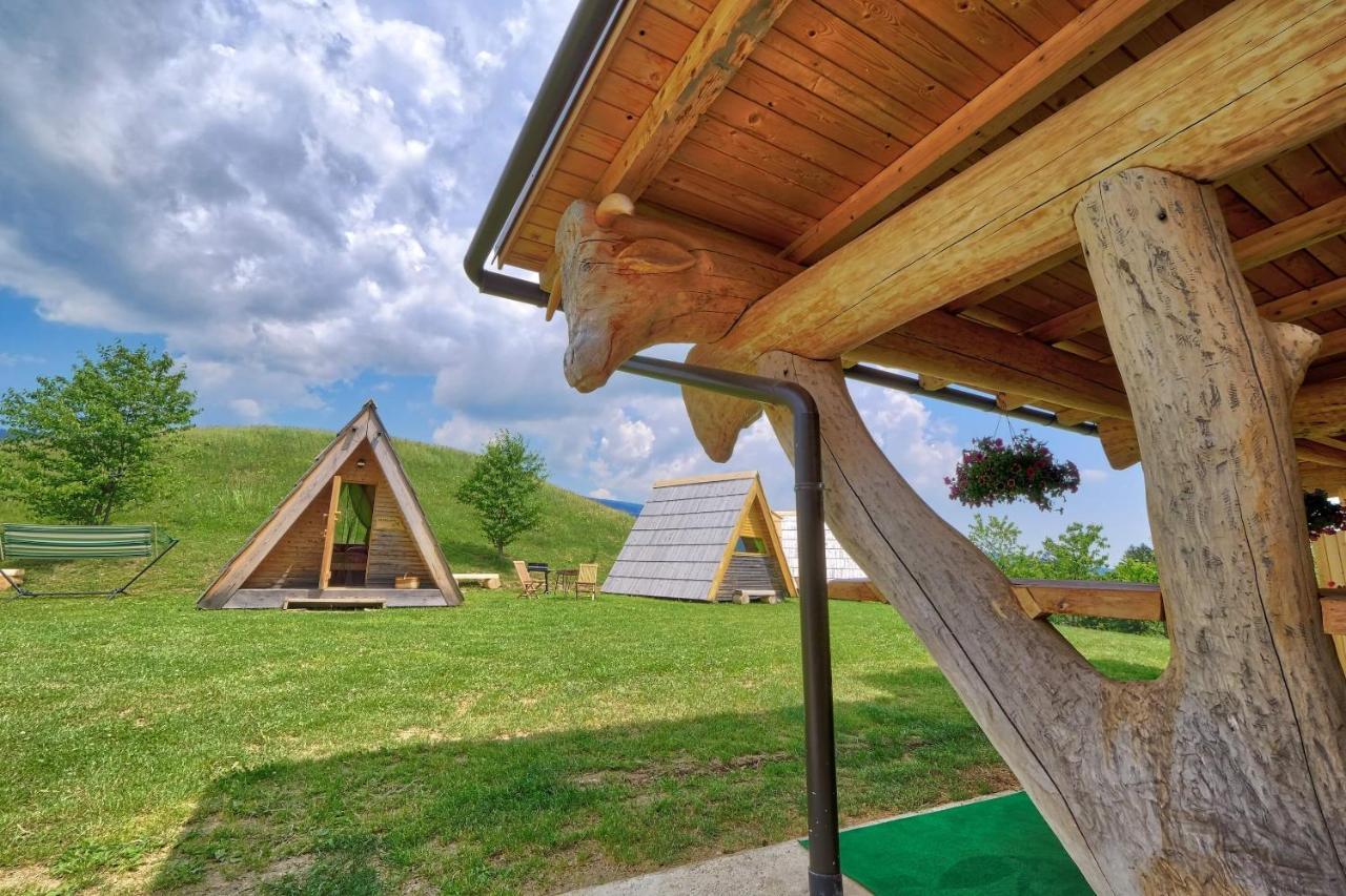 Hotel Glamping Brodej Vitanje Exterior foto